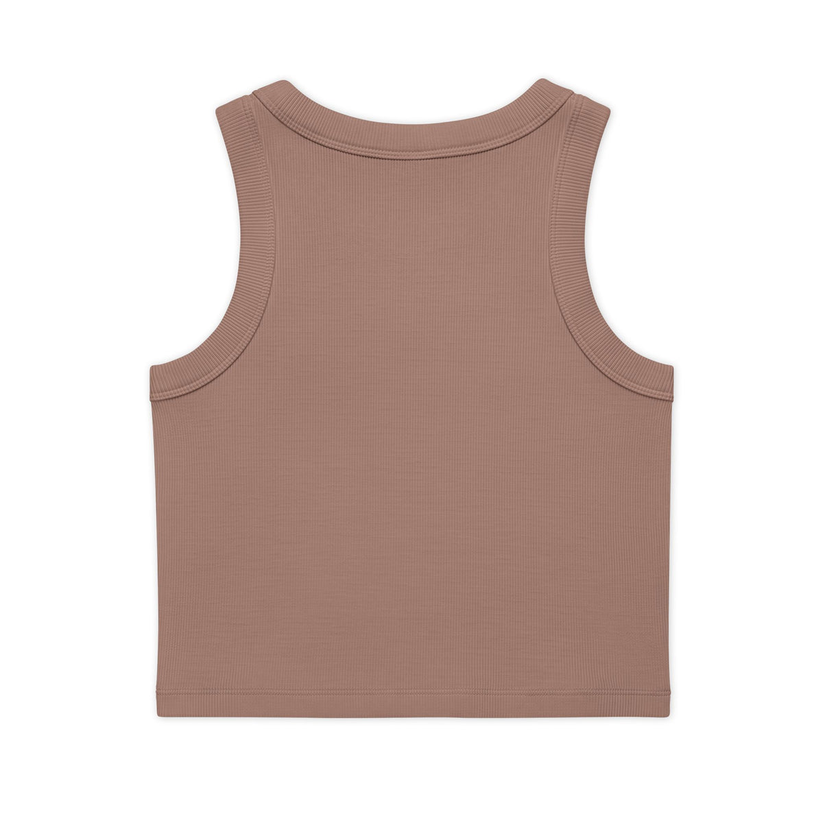 Heaviest Hitter Crop Tank — Women's Organic Ribbed Tank Top