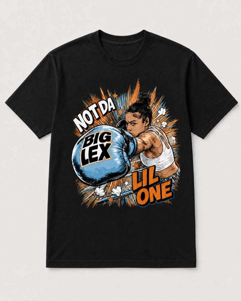 Big Lex "Not Da Lil One" Official Fight T-Shirt
