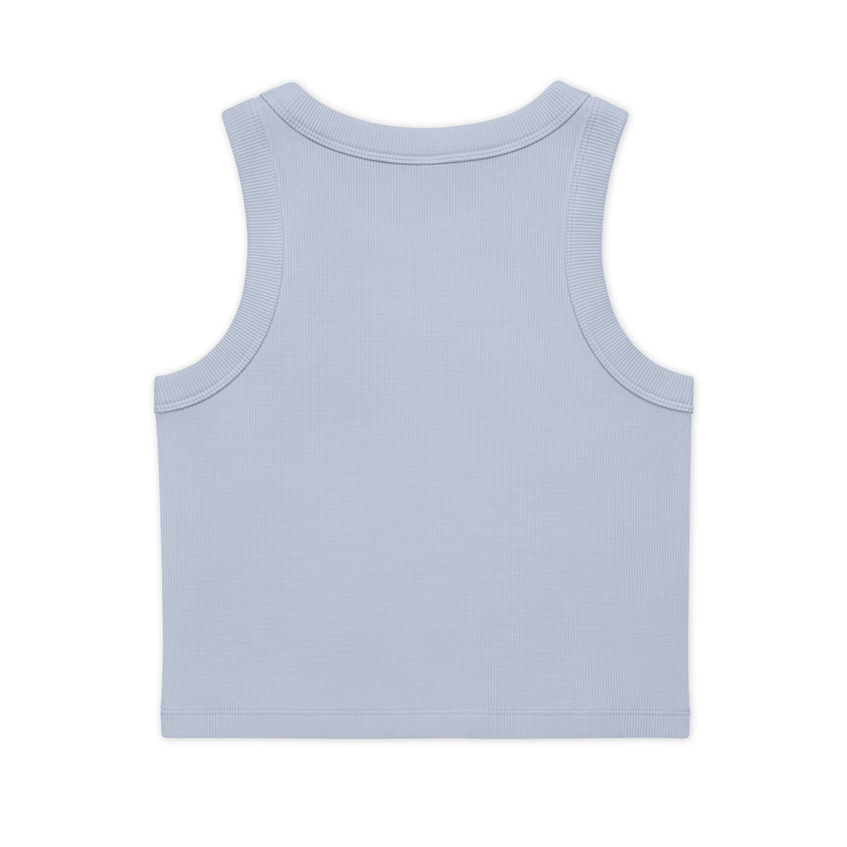 Heaviest Hitter Crop Tank — Women's Organic Ribbed Tank Top