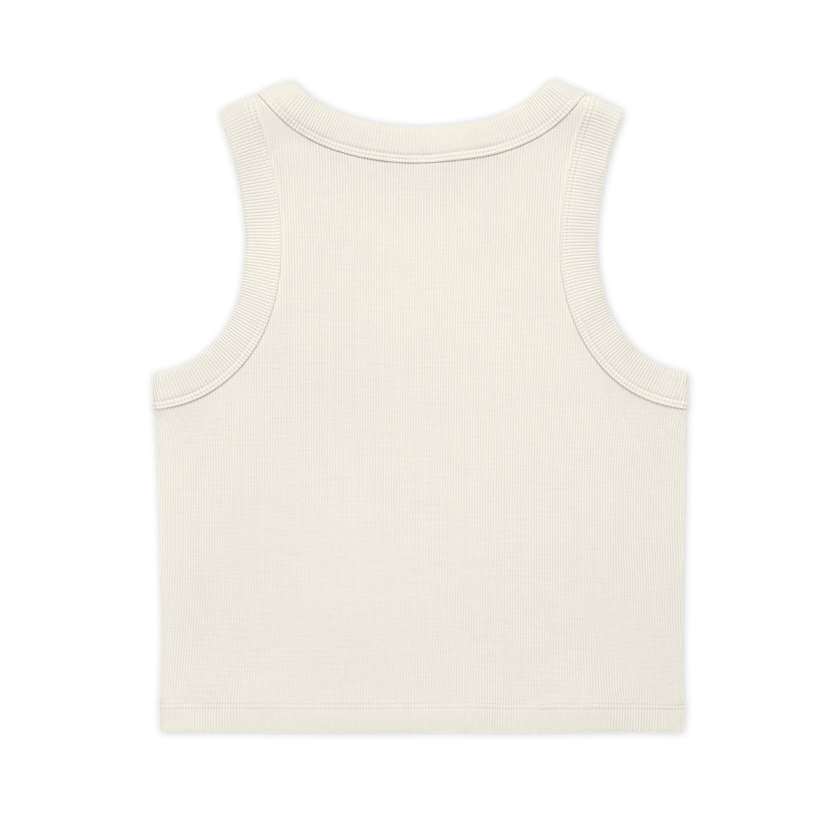Heaviest Hitter Crop Tank — Women's Organic Ribbed Tank Top