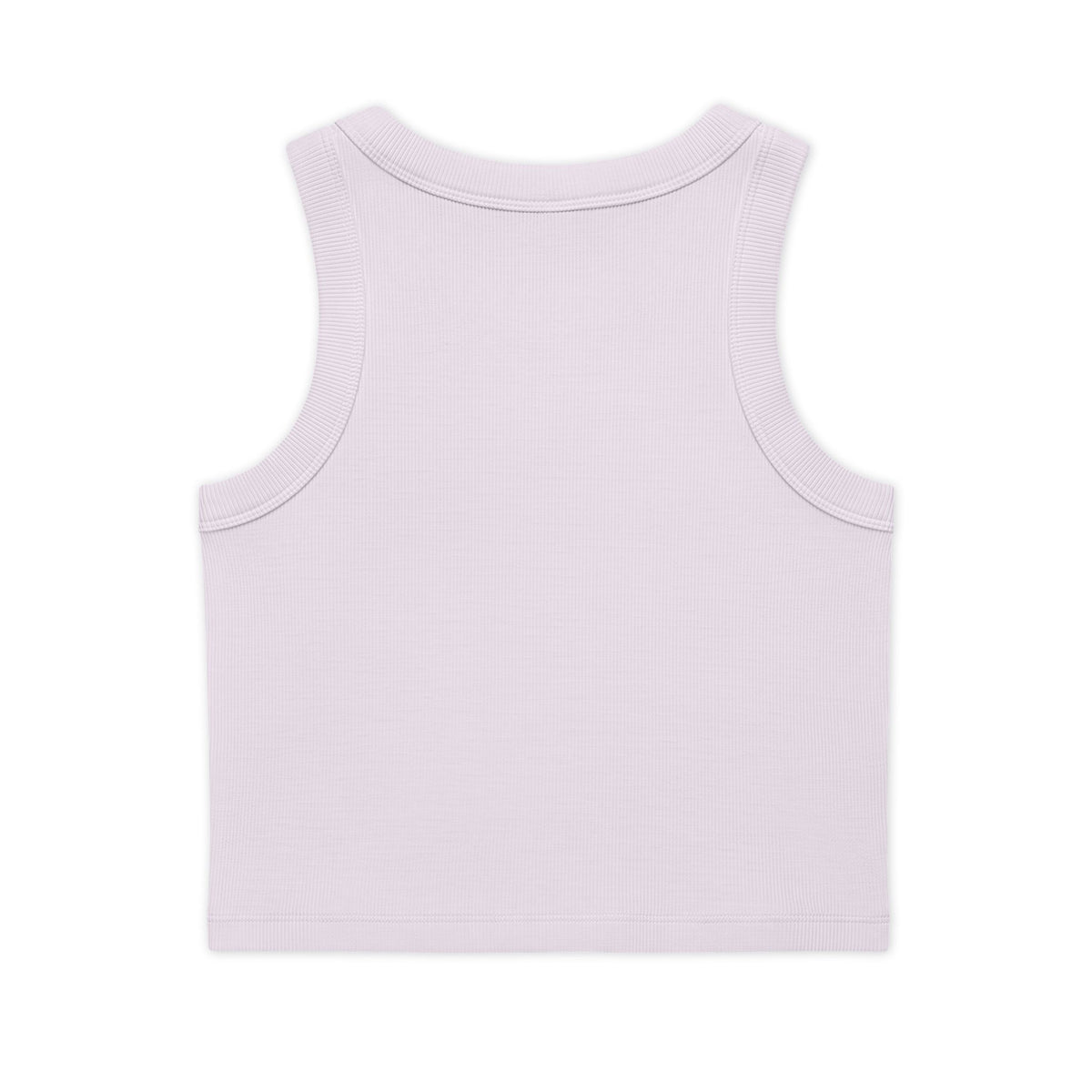 Heaviest Hitter Crop Tank — Women's Organic Ribbed Tank Top