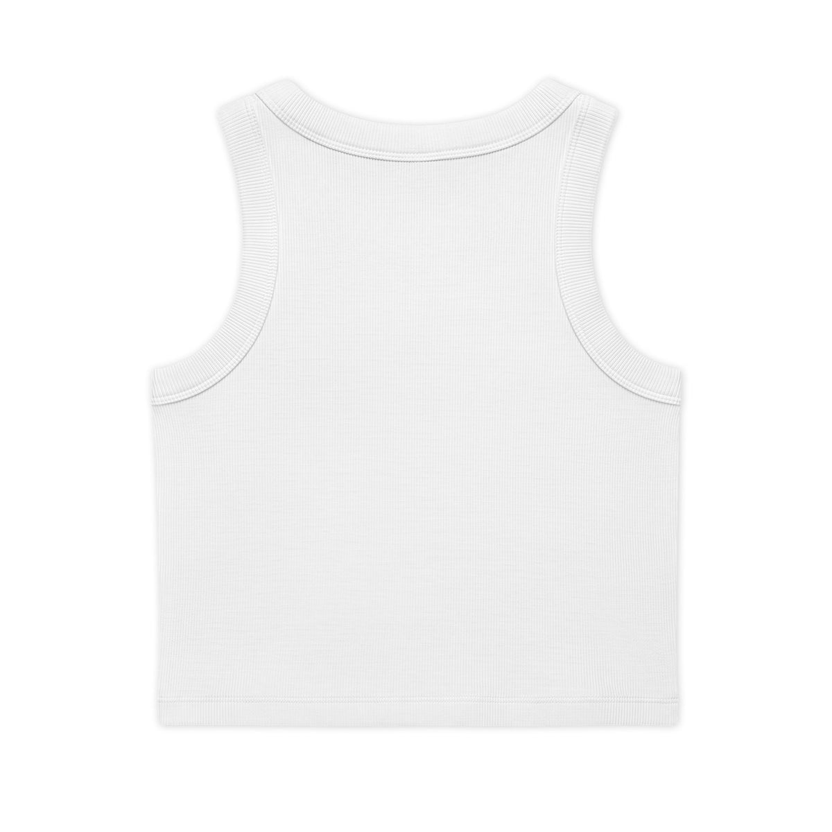 Heaviest Hitter Crop Tank — Women's Organic Ribbed Tank Top