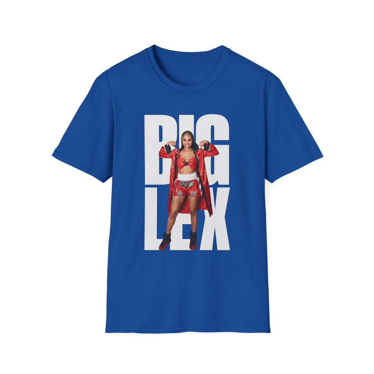 Big Lex Graphic T-Shirt — Bold Photo Print Women's Streetwear Tee
