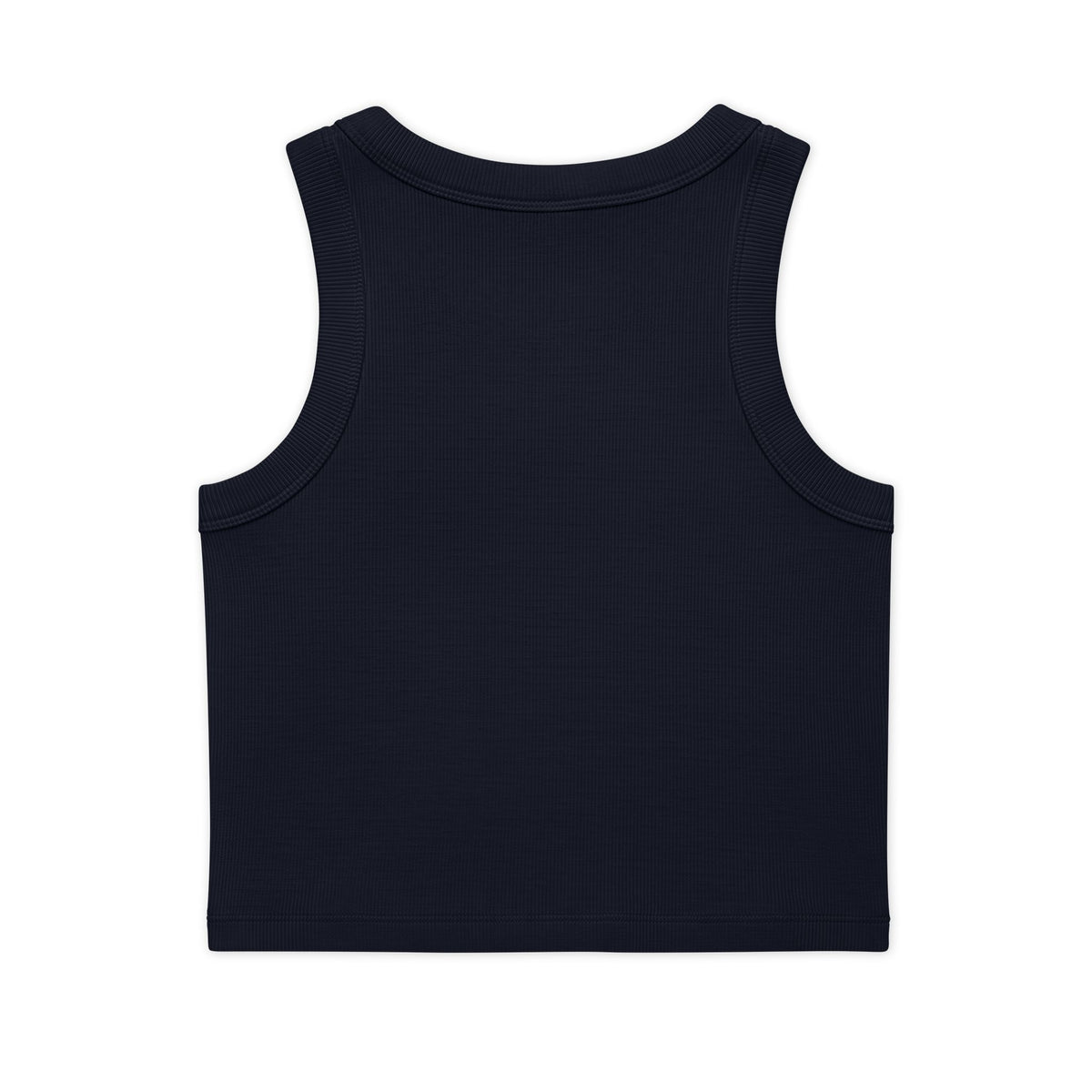 Heaviest Hitter Crop Tank — Women's Organic Ribbed Tank Top